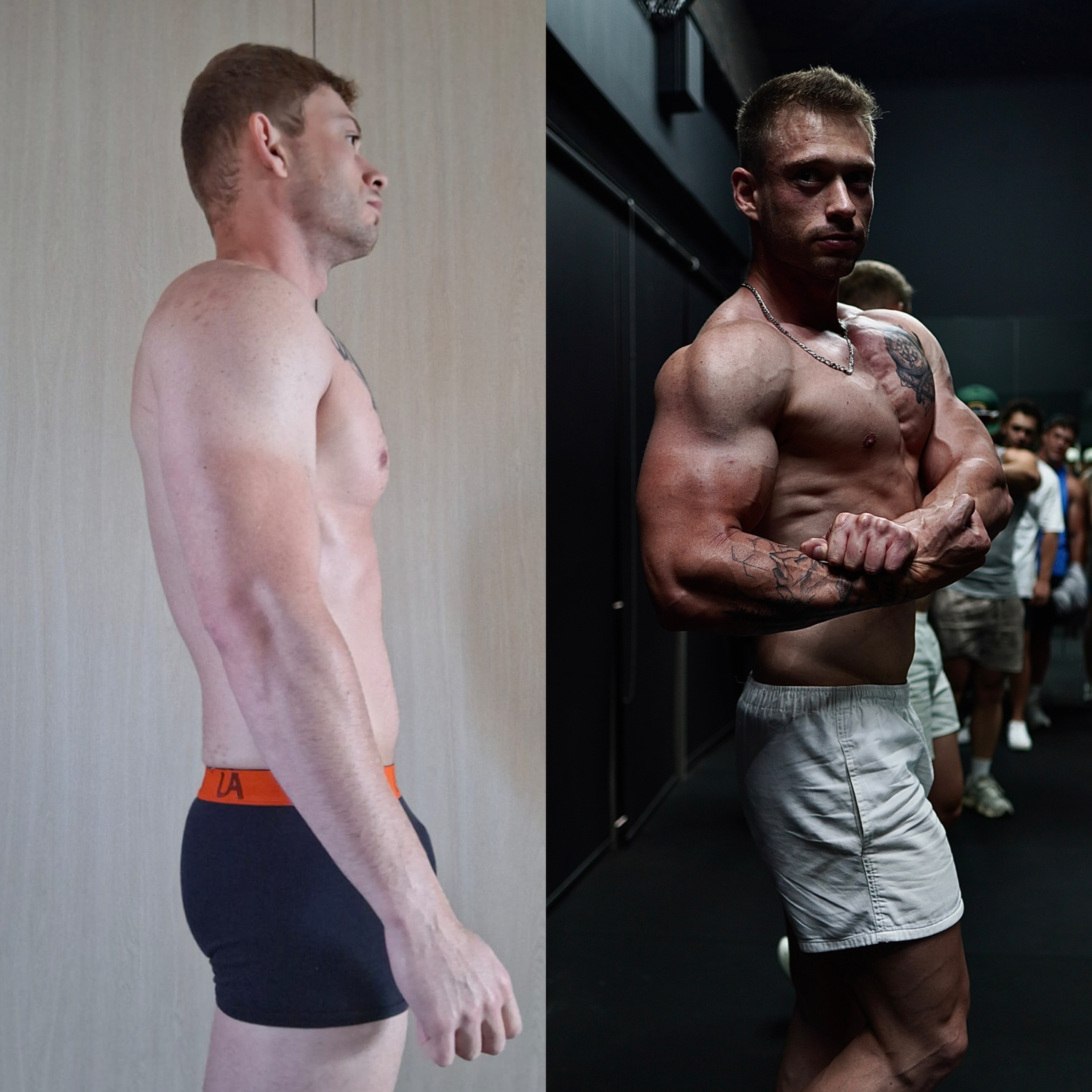 Client transformation — 12 weeks · coaching progress