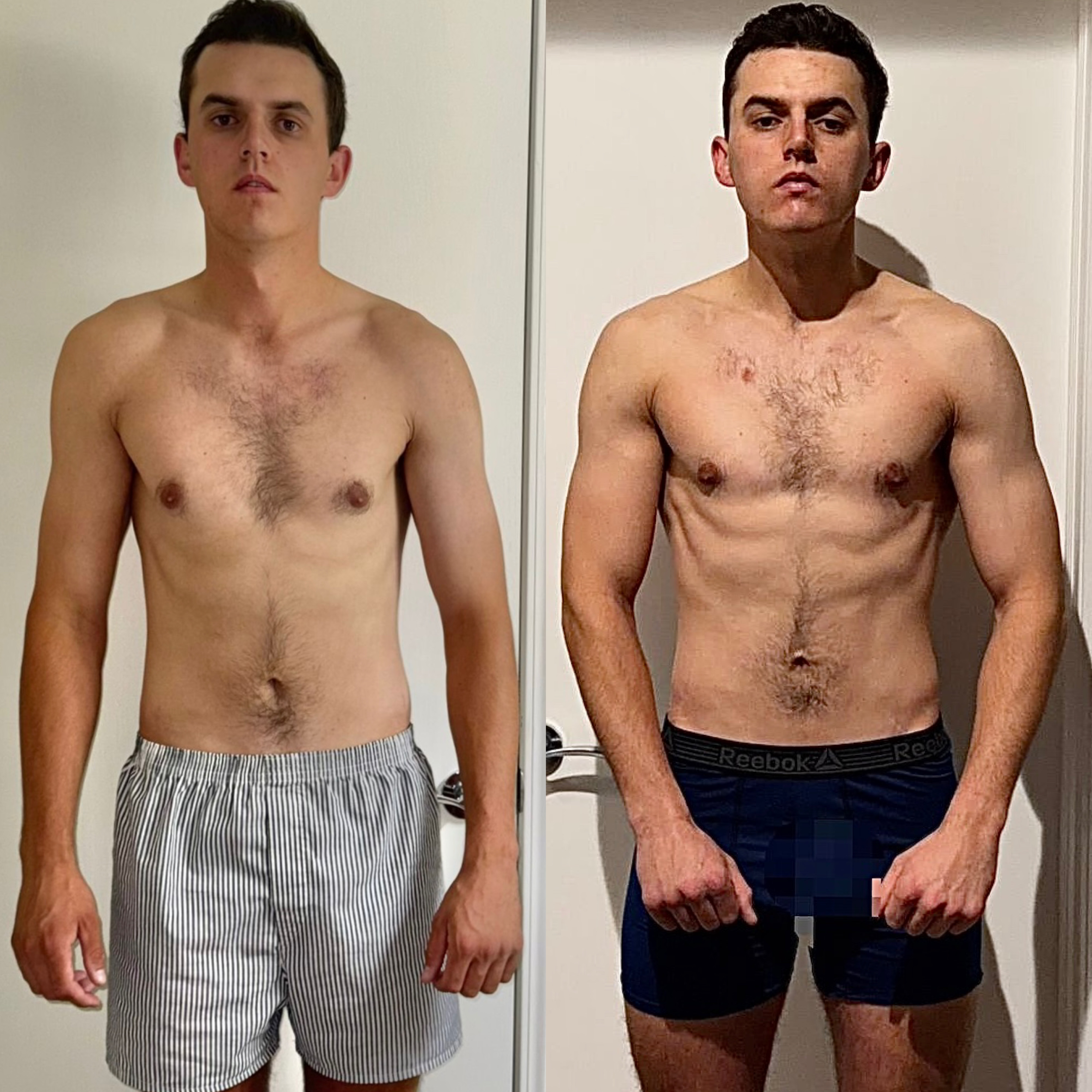 Client transformation — 8 weeks · transformation